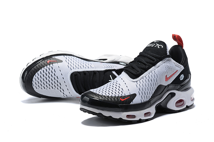 Nike Air Max TN 270 White Black Red Shoes - Click Image to Close